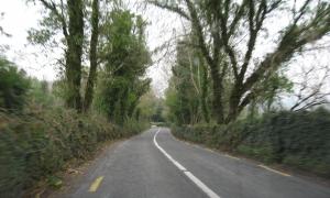 Driving on The Burren